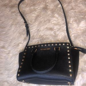 Michael Kors Black Spike Bag